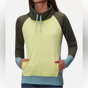 Marmot Marley Pullover Cowl Neck Fleece Lined Sweatshirt Womens XS